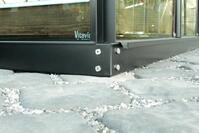 Vitavia Stahlfundament f&uuml;r Gew&auml;chshaus Freya 5900 schwarz