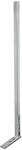 Alberts&reg; Universalpfosten feuerverzinkt zum Aufschrauben L&auml;nge 950 mm 