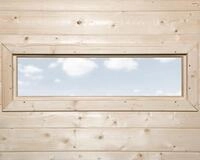 Weka Zusatz-Einzelfenster schmal f&uuml;r Weka Designh&auml;user 172 & 126 und Gartenlaube