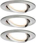 Paulmann Einbauleuchte Nova Coin LED 3x6,5W Eisen rund