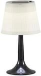 Konstsmide Tischleuchte Assisi, LED Solarleuchte, schwarz (7109-752)