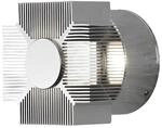 Konstsmide Wandleuchte Monza, HighPowerLED, silbergrau (7943-310)