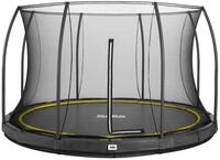 Salta Trampolin Comfort Edition Ground mit Sicherheitsnetz &Oslash; 366 cm schwarz