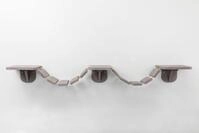 TRIXIE Kletterleiter zur Wandmontage, 150 &times; 30 cm, taupe