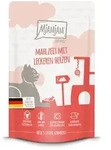 MJAMJAM Quetschies 125g Beutel Katzennassfutter 12 x 125 Gramm Mahlzeit mit leckeren