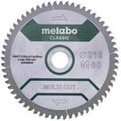 Metabo S&auml;geblatt "multi cut cut - classic"254x2,6/1,8x30 Z60 FZ/TZ 5&deg;neg /B