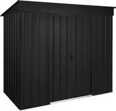 Globel Metallger&auml;tehaus Skillion S84 242 x 124 cm (Modell S84) anthrazit