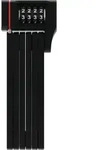 ABUS 87791, ABUS Faltschloss 5700C/80 black SH Schwarz