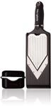 Microplane V-Hobel mit Julienne Einsatz SPECIALTY Schwarz