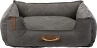 TRIXIE Liegeplatz BeNordic F&ouml;hr 80 x 60 x 26 Centimeter dunkelgrau Hundebett