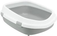 TRIXIE Primo XXL 56 x 25 Centimeter grau/wei&szlig; Katzentoilette