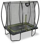 Exit Silhouette Trampolin mit Sicherheitsnetz 153 x 214 cm schwarz