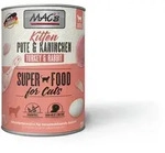 MAC's Cat Kitten 400g Dose Katzennassfutter 6 x 400 Gramm Pute & Kaninchen