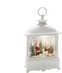 Konstsmide Wasserlaterne gro&szlig;e Weihnachtsmann mit Elch