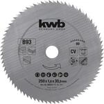 kwb Bk-S&auml;gebl. CV &Oslash; 250 x 30 Z80 589311