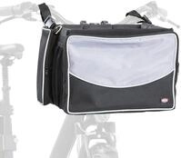 TRIXIE Fahrrad Front-Box f&uuml;r Hunde 41x26x26cm schwarz/grau