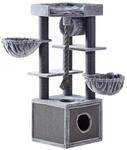 Nobby Kratzbaum Adile 60x60x166cm grau