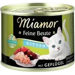 Miamor Feine Beute 185g Dose Katzennassfutter Sparpaket 24 x 185 Gramm Kitten