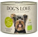 Dog's Love Bio 200g Dose Hundenassfutter 6 x 200 Gramm Huhn mit Buchweizen,...
