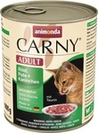 animonda Carny Adult 800g Dose Katzennassfutter Sparpaket 12 x 800 Gramm Rind, Pute +