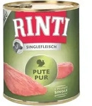RINTI Singlefleisch 800g Dose Hundenassfutter Sparpaket 24 x 800 Gramm Pute Pur