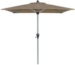 doppler Mittelmastschirm ACTIVE 210 x 140 Auto-Tilt, Aluminium Silber / Polyester 180