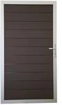 GroJaSolid Steckzaun Tor Farbe: Anthrazitgrau Ma&szlig;: 100x180cm Universal-DIN,...