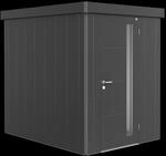 Biohort Ger&auml;tehaus Neo 180 x 236 cm (2A) Einfarbig Einzelt&uuml;r dunkelgrau-metallic