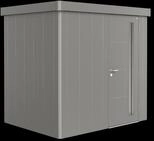 Biohort Ger&auml;tehaus Neo 236 x 180 cm (1B) Einfarbig Einzelt&uuml;r quarzgrau-metallic