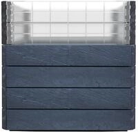 Graf ERGO-Hochbeet Turbo 75 Stone, inkl. FLORA