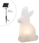 8 seasons design Solar LED-Dekoleuchte Shining Rabbit 50 cm