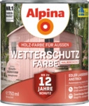 Alpina Holzschutz Wetterschutz-Farbe halbdeckend rosa