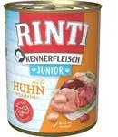 RINTI Kennerfleisch Junior 800g Dose Hundenassfutter 12 x 800 Gramm Huhn