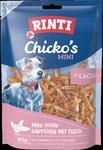 RINTI Chicko Mini 80 Gramm Hundesnacks H&auml;ppchen mit Lachs & Huhn