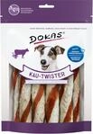 DOKAS Kau-Twister 200 Gramm Hundesnacks Rinderhaut, Entenherz & Entenbrust