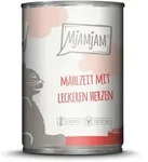 MJAMJAM Leckere Mahlzeit 400g Dose Katzennassfutter Sparpaket 12 x 400 Gramm Mahlzeit