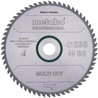 Metabo S&auml;geblatt "multi cut - professional"235x2,4/1,8x30Z60 FZ/TZ 5&deg;