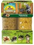 JR FARM Peanut Bar Erdnussbutter 2er-Pack 700g Wildvogelfutter zum Nachf&uuml;llen N&uuml;sse