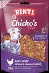 RINTI Chicko Plus 80 Gramm Hundesnacks K&auml;se-Schinken-W&uuml;rfel
