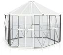 Vitavia Gew&auml;chshaus Pi 9000 inkl. 3 Seitenfenstern - 9,0 m&sup2; wei&szlig;
