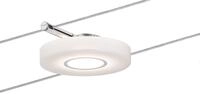 Paulmann Smart Seil Einzelspot DiscLED I 4W DC Satin mit Wei&szlig;lichtsteuerung