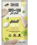 MAC's Cat 100g Beutel Katzennassfutter Sparpaket 24 x 100 Gramm Lachs & H&uuml;hnchen