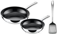 Silit Talis Pfannen-Set mit Pfannenwender, 20 & 24 cm