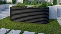 Vitavia Erweiterung "Stretched" 80 cm f&uuml;r Hochbeet Terra Basic H&ouml;he 86 cm schwarz