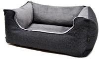 LEBON Hundebett Louis PLUS 80x60x27cm orthop&auml;disch grau
