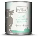 MJAMJAM Leckere Mahlzeit 800g Dose Hundenassfutter 6 x 800 Gramm gute Pute an