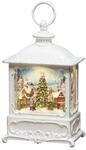 Konstsmide LED Wasserlaterne wei&szlig; Weihnachtsmarkt