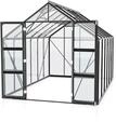 Vitavia Gew&auml;chshaus Domus 9900 inkl. 4 Dachfenstern - 9,9 m&sup2; 3 mm