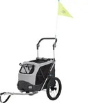 TRIXIE Fahrrad-Anhänger faltbar grau/schwarz S (58 x 93 x 74 cm) TRIXIE Fahrrad-Anhänger faltbar grau/schwarz S (58 x 93 x 74 cm)