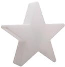 8 seasons design LED-Dekoleuchte Shining Star &Oslash; 60 cm, wei&szlig; (WW)